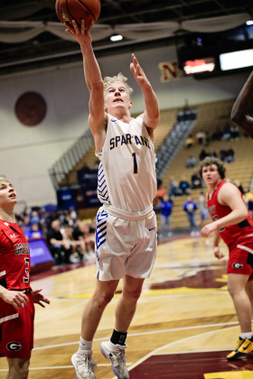 Senior Blake Larson, who earned 2024 281 All-Conference, 2nd team honors this season, finished his career with two of the best games he ever played, according to Huether.