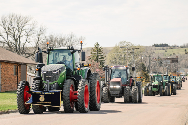 Second Annual Tractor Parade Serves as Send-Off for State FFA Convention