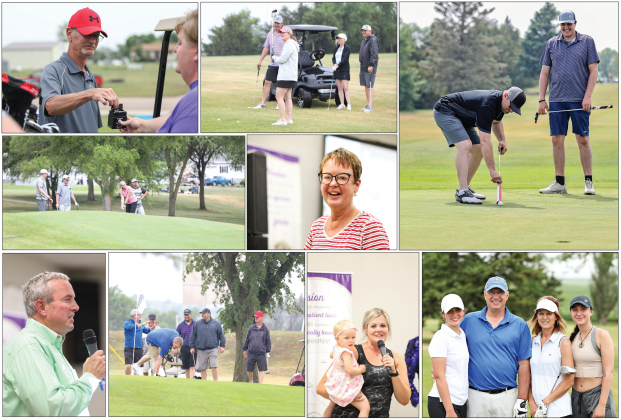 Plenty of fun and games were had at the Pars for Patients golf tournament.